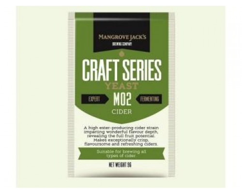 Дрожжи пивные Mangrove Jacks Cider M02, 10 гр.